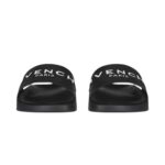 GIVENCHY SLIDE FLAT SANDALS IN RUBBER