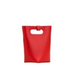 ALAIA FOLDED SMALL BAG IN CALFSKIN