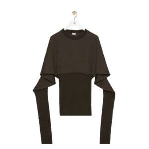 LOEWE WOOL AND CASHMERE SWEATSHIRT
