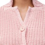 LOEWE CROP CARDIGAN IN TECHINAL KNIT