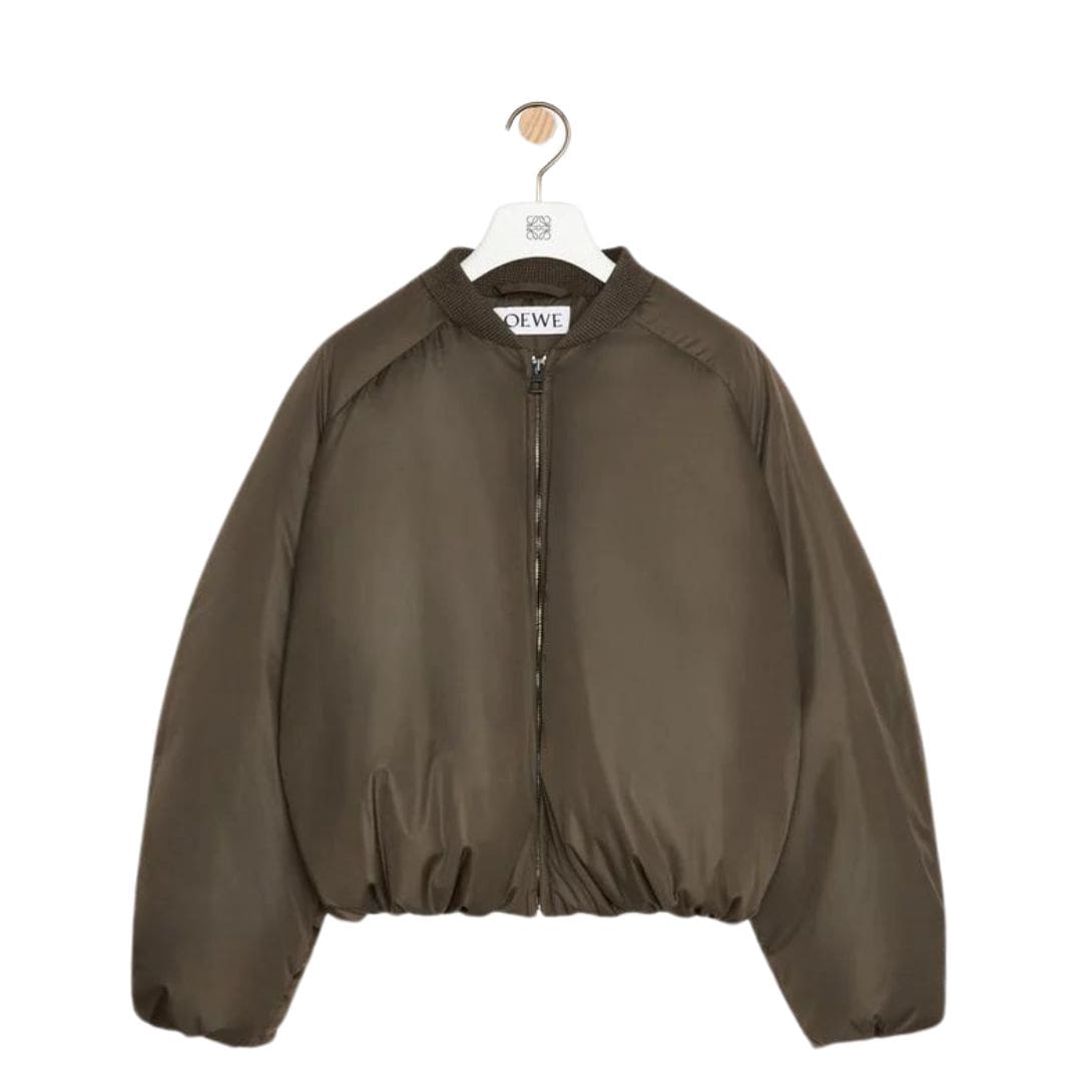 LOEWE PADDED NYLON BOMBER JACKET