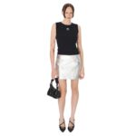 MARINE SERRE CORE KNIT SLEEVELESS PULLOVER