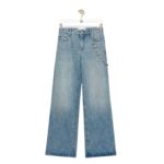 LOEWE CHAIN JEANS IN DENIM