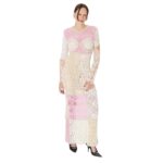 MARINE SERRE REGENERATED CROCHET SLEEVELESS PULLOVER