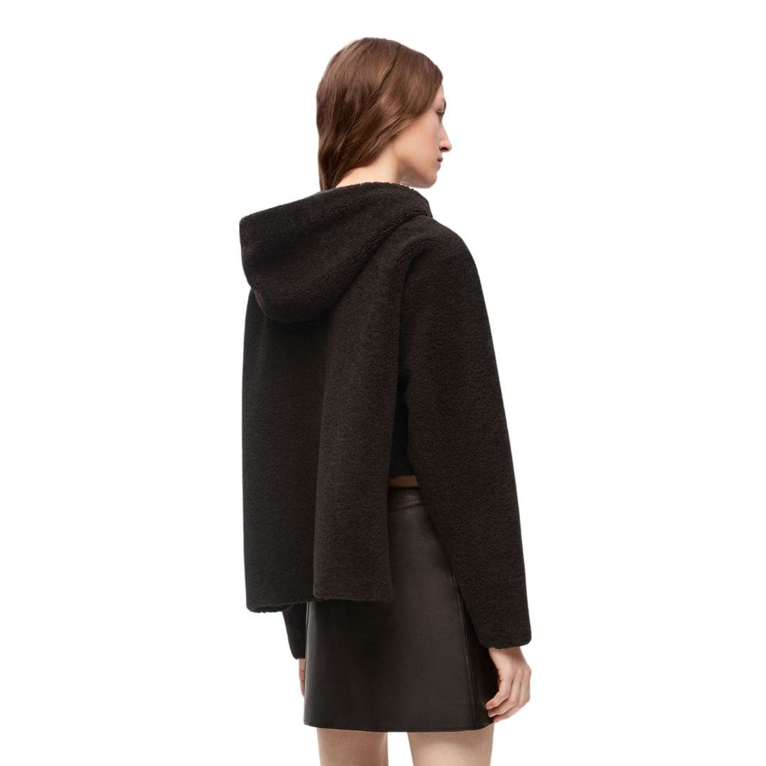 LOEWE SHEARLING HOODED JACKET - Image 3