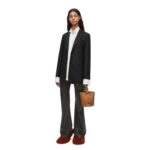 LOEWE TAILORED JACKET IN WOOL AND MOHAIR