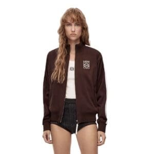 LOEWE TECHNICAL JERSEY TRACK JACKET