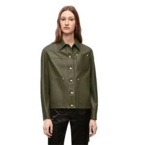 LOEWE WORKWEAR JACKET IN LAMB NAPPA
