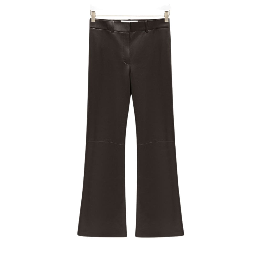 LOEWE BOOTLEG TROUSERS IN NAPPA LAMBSKIN