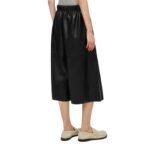 LOEWE CROPPED TROUSERS IN NAPPA LAMBSKIN