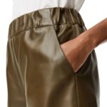 LOEWE CROPPED TROUSERS IN NAPPA LAMBSKIN
