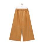 LOEWE CROPPED TROUSERS IN NAPPA LAMBSKIN