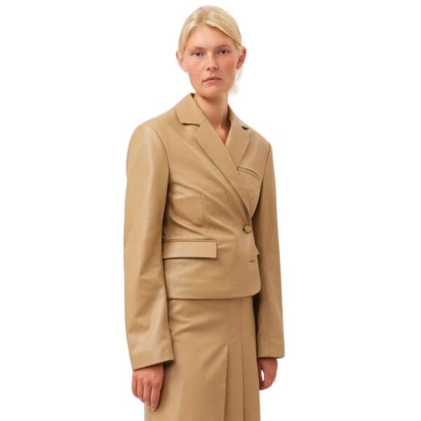 SAKS POTTS MATTEO BLAZER CHICKPEA