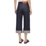 LOEWE FISHERMAN TURN UP JEANS IN DENIM