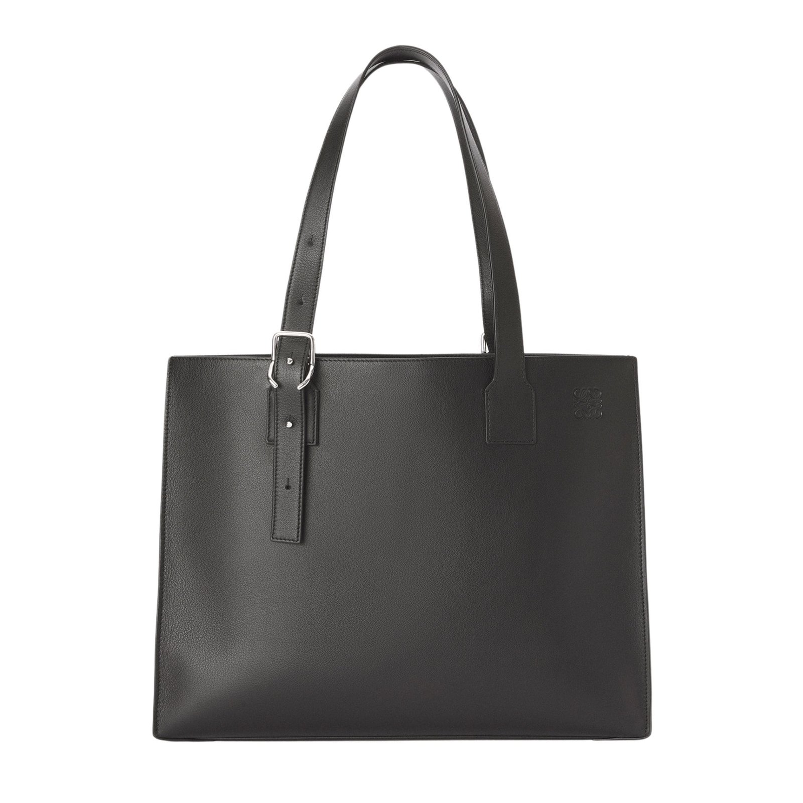 LOEWE BUCKLE HORIZONTAL TOTE IN CLASSIC CALSKIN 1 LOEWE BUCKLE HORIZONTAL TOTE IN CLASSIC CALSKIN