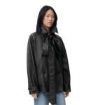 LOEWE BOW JACKET IN NAPPA LAMBSKIN