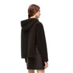 LOEWE HOODED JACKET IN SHEARLING