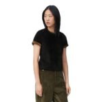 LOEWE TOP IN SUEDE CALFSKIN