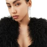 MAGDA BUTRYM SILK KNIT BUSTIER JUMPSUIT IN BLACK