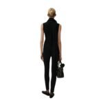 MAGDA BUTRYM SKINNY KNITWEAR LEGGING IN BLACK