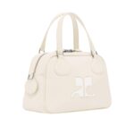 COURREGES REEDITION LEATHER BOWLING BAG