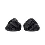 GIVENCHY TWIST FLAT MULES IN LEATHER