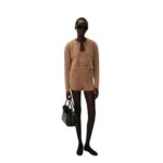 MAGDA BUTRYM MOHAIR TANK TOP IN CARAMEL