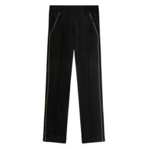 PALM ANGELS MONOGRAM POCKETS BLACK  PANTS