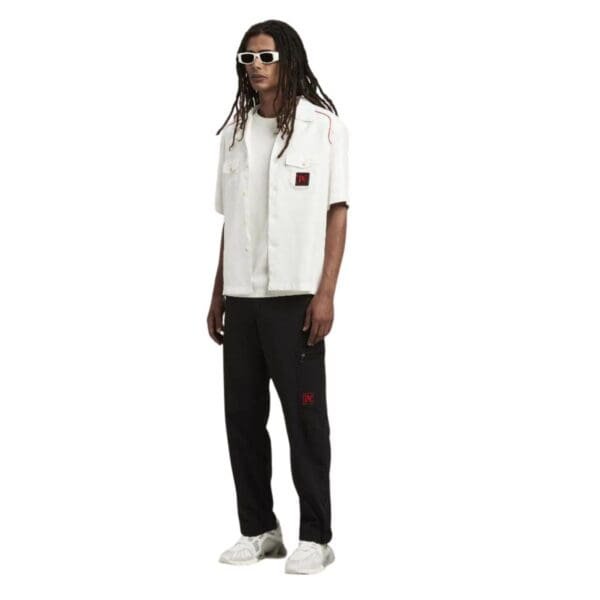 PALM ANGELS RACING NYLON PANTS
