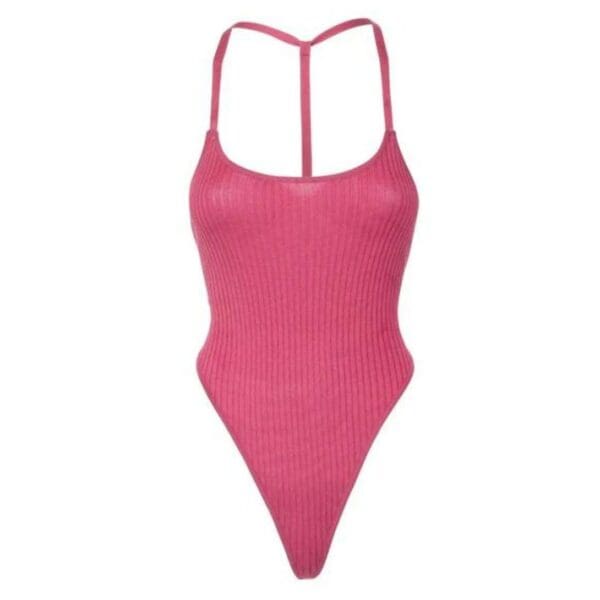DODO BAR OR TALIEE V KNIT BODYSUIT