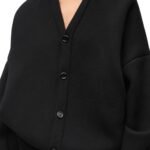 LOEWE DRAPED COAT IN WOOL BLEND