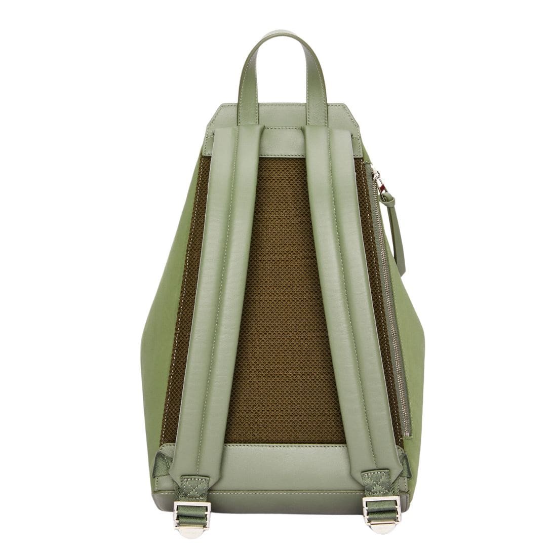 LOEWE SMALL CONVERTIBLE BACKPACK IN NYLON AND CALFSKIN
