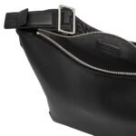 LOEWE SMALL CUBI CROSSBODY BAG IN SUPPLE SMOOTH CALFSKIN AND JACQUARD