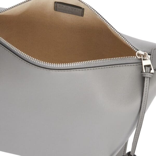 LOEWE SMALL CUBI CROSSBODY BAG IN SUPPLE SMOOTH CALFSKIN AND JACQUARD