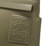 LOEWE T POUCH IN SATIN CALFSKIN