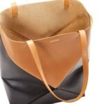 LOEWE XL PUZZLE FOLD TOTE BAG IN SHINY CALFSKIN