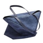 LOEWE XL FOLD TOTE BAG IN SUEDE CALFSKIN