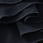 LOEWE RUFFLED SKIRT IN SILK