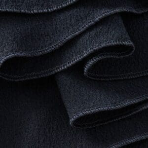 LOEWE RUFFLED SKIRT IN SILK