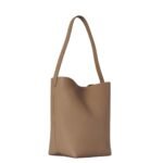 THE ROW MEDIUM NS PARK TOTE BAG IN LEATHER