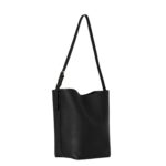 THE ROW MEDIUM NS SHOULDER BAG IN LEATHER