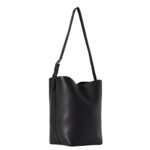 THE ROW MEDIUM NS SHOULDER BAG IN LEATHER