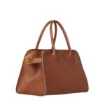THE ROW SOFT MARGAUX 10 BAG IN LEATHER