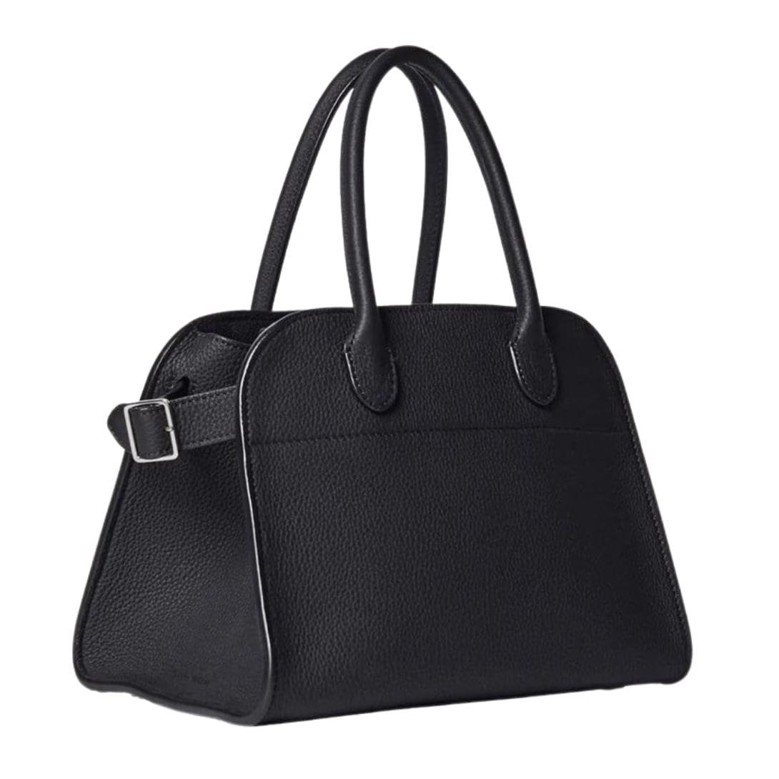 THE ROW SOFT MARGAUX 12 BAG IN LEATHER