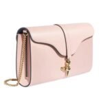 JOSEPH DUCLOS DIANE CLUTCH BAG IN LUMIERE LEATHER