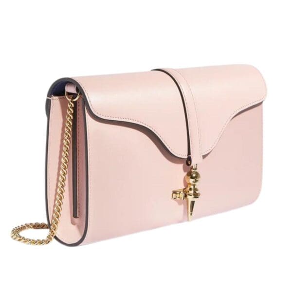JOSEPH DUCLOS DIANE CLUTCH BAG IN LUMIERE LEATHER