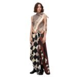 LOEWE SCARF DRESS IN SILK