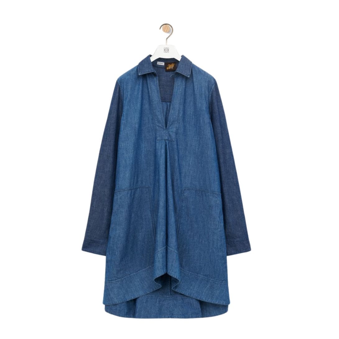 LOEWE TUNIC DRESS IN COTTON