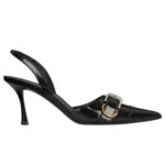 GIVENCHY VOYO SLINGBACKS IN LEATHER