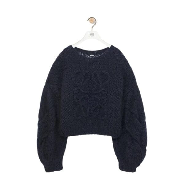 LOEWE ANAGRAM MOHAIR SWEATER